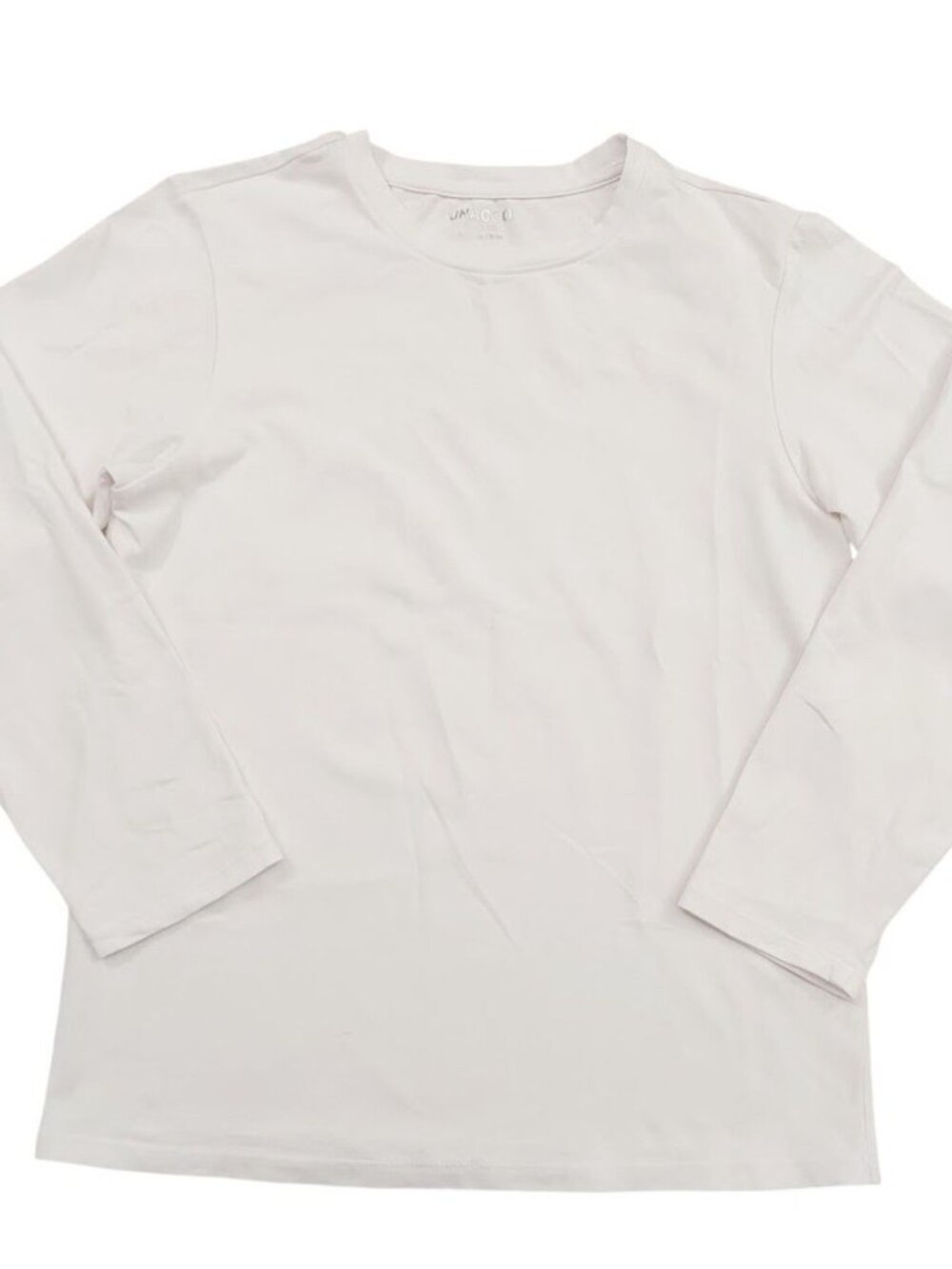 UNACOO Baselayer Girls  XL 11/12 White Long Sleeve Stretch Comfort Outdoors